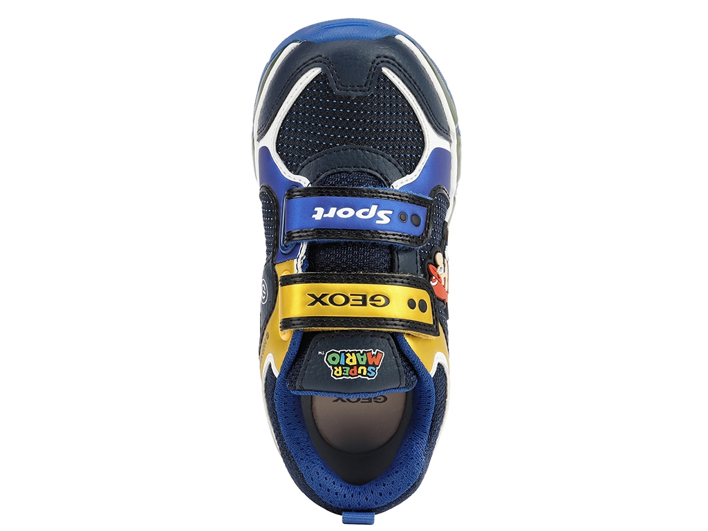 j1644a android light mario bros bleu baskets et sneakers junior garcon Geox  | Chaussures Online