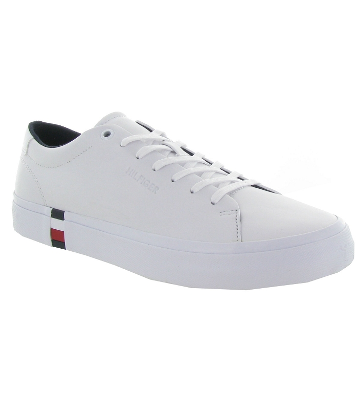 Tommy hilfiger baskets et sneakers modern vulc corporate blanc