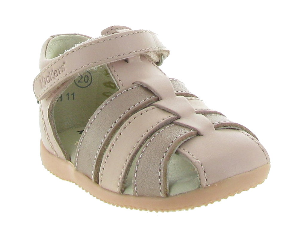 Chaussures Chaussures Onlinekickers Pre Marche Du 16 Au 23 Bigflo Rose Bebe Fille