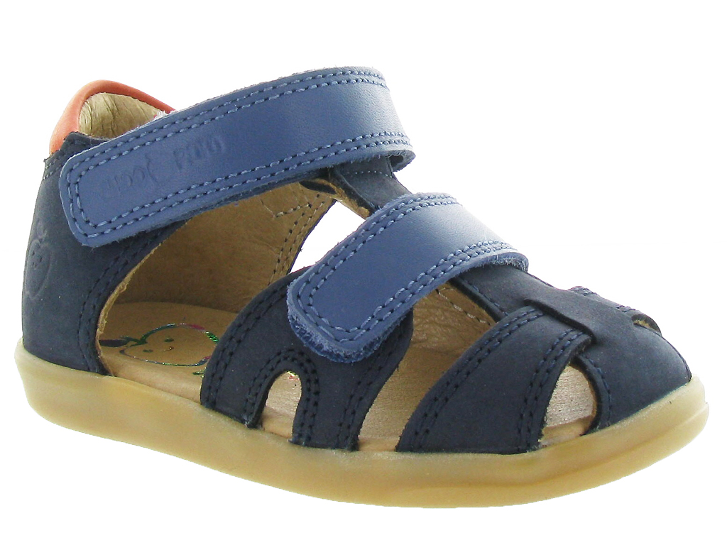 Chaussures Online Shoo Pom Sandales Et Nu Pieds Pika Scratch Marine Bebe Garcon