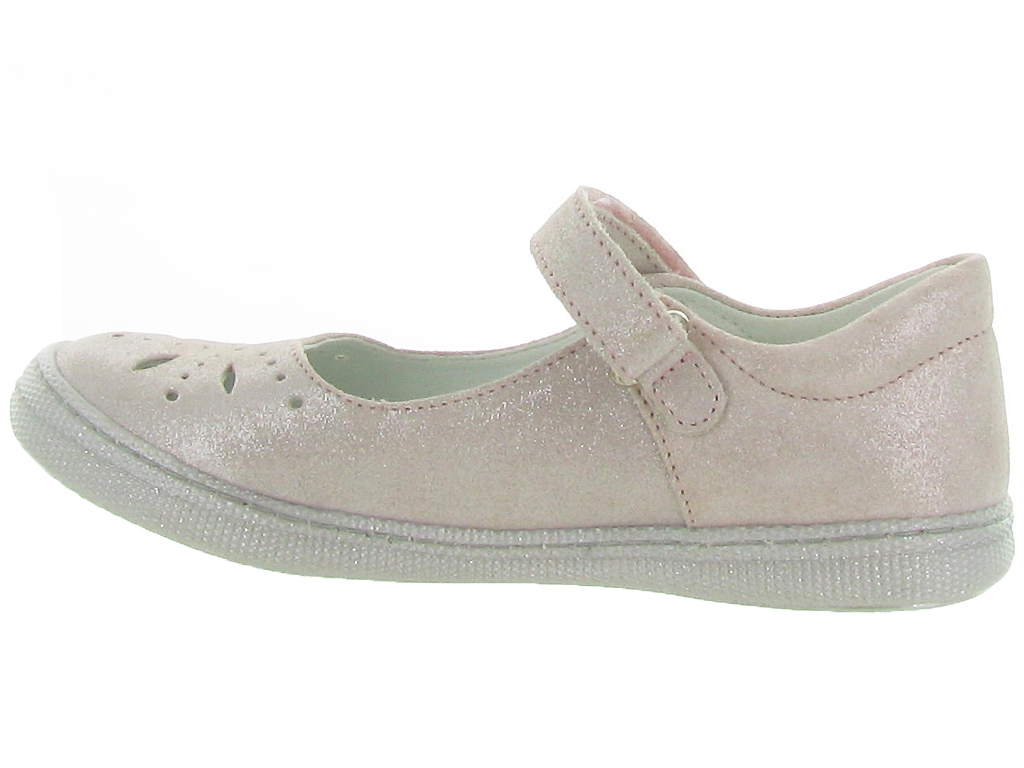 Ballerines Primigi PTF 19171 - Cuir Souple - Semelle Antidérapante - Pour Fille - Fabriqué En Tunisie