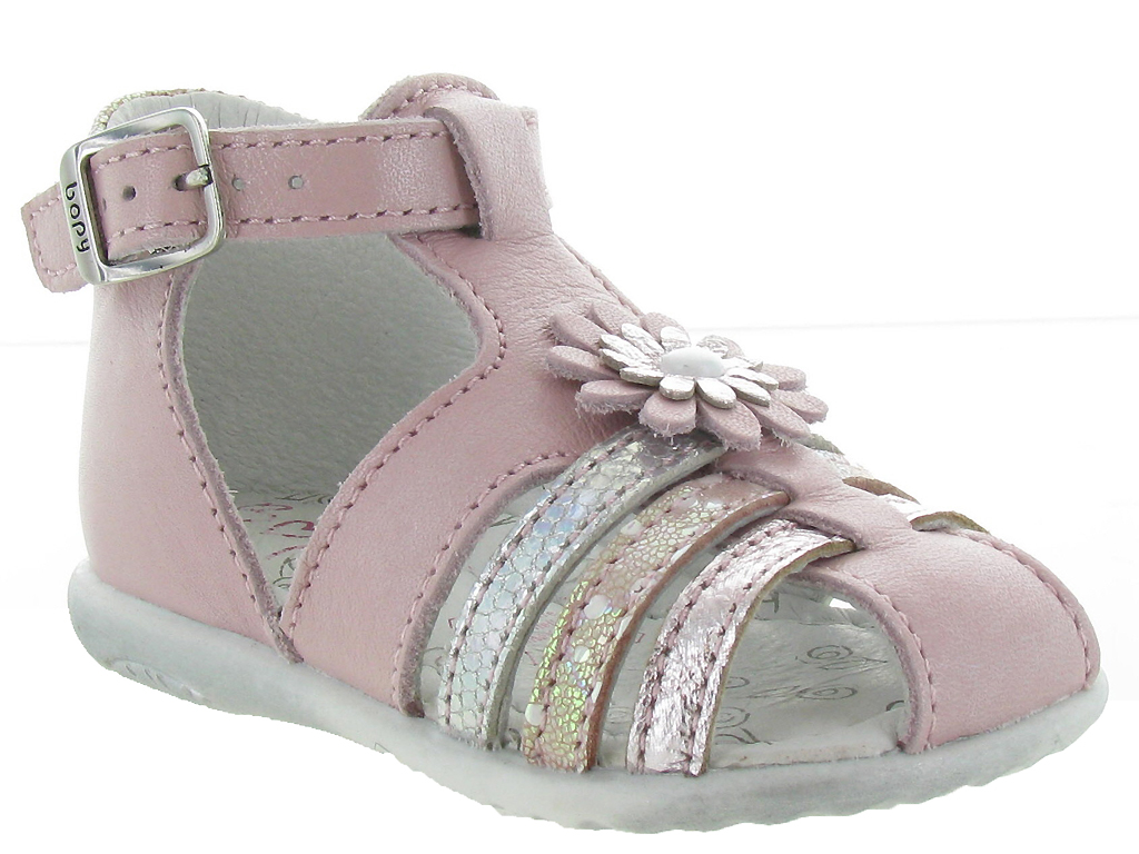 Chaussures Online Bopy Pre Marche Du 16 Au 23 Zimel Rose Bebe Fille