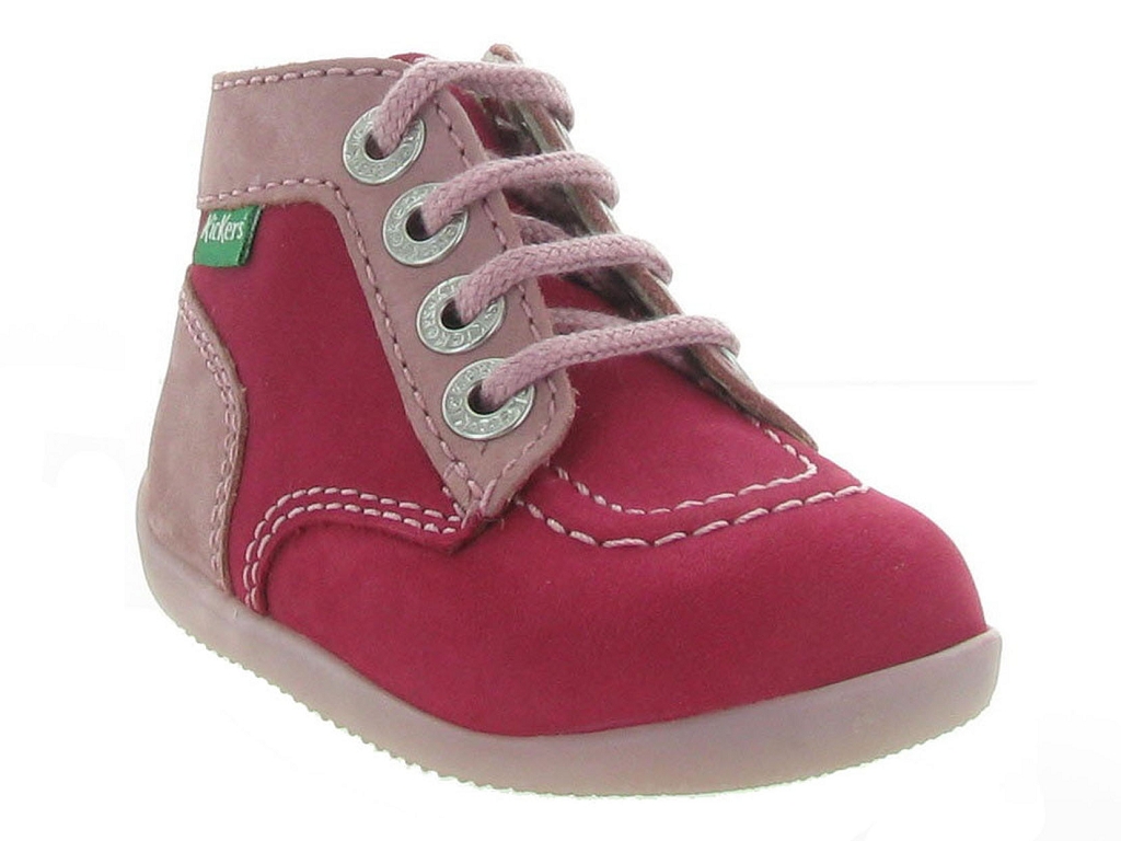 kickers bonzip rose