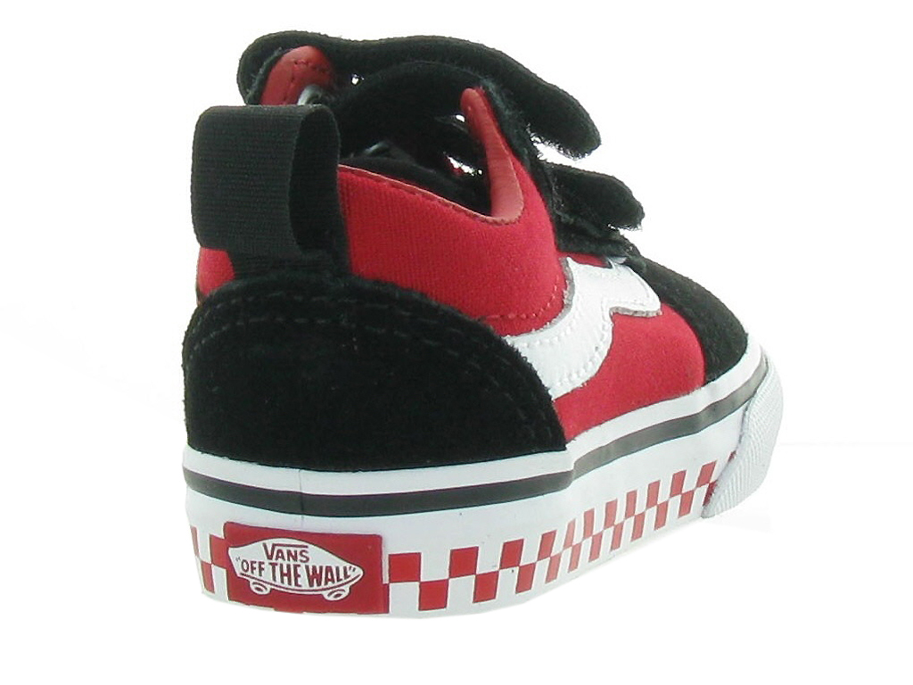 vans rouge bebe