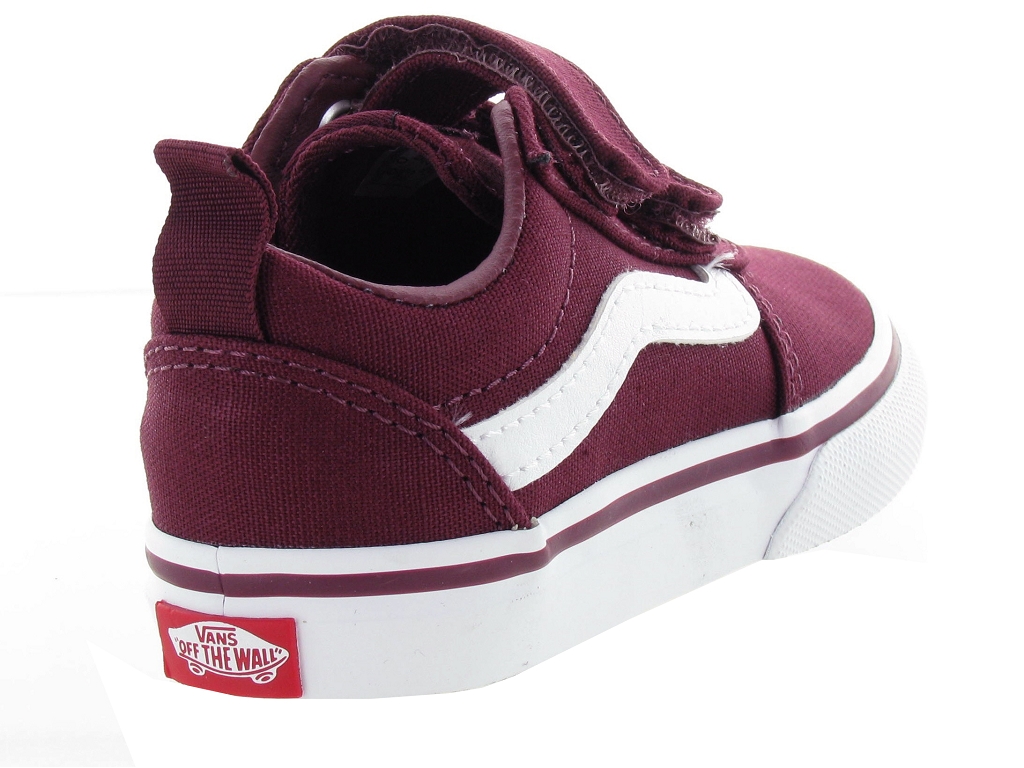 vans scratch rouge
