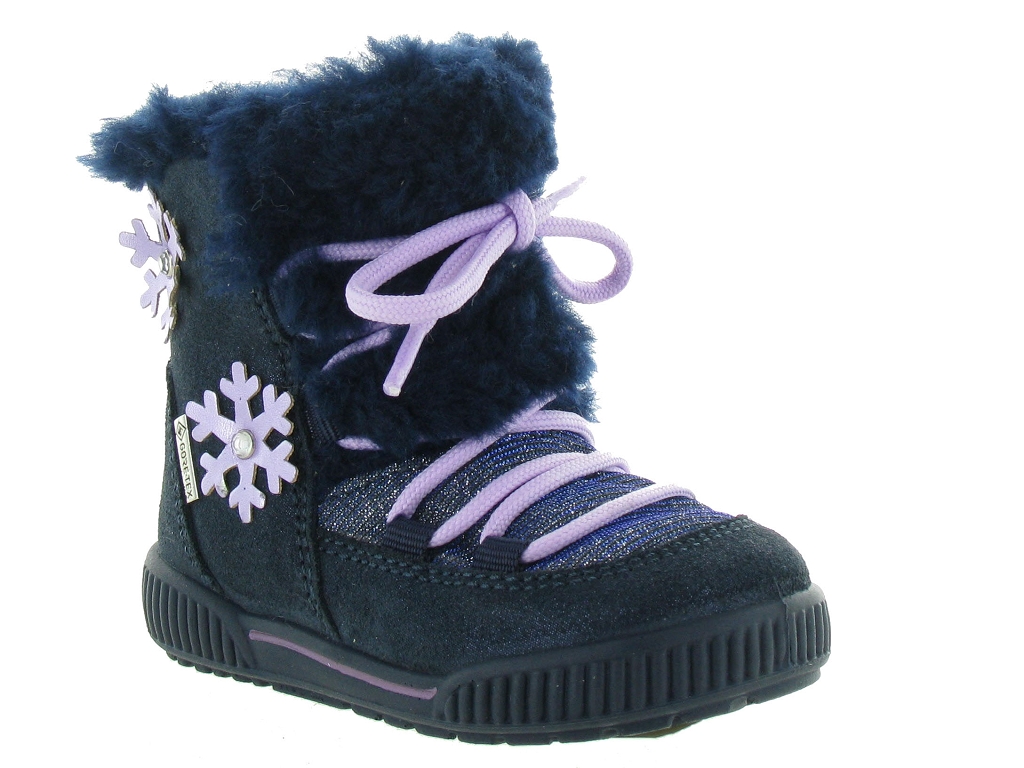 apres ski bottes fourrees bebe fille Primigi 63617 marine