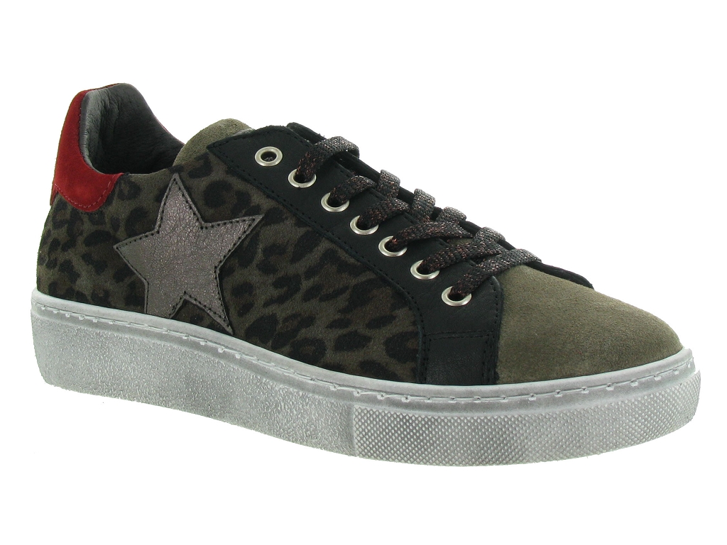 basket reqins homme leopard