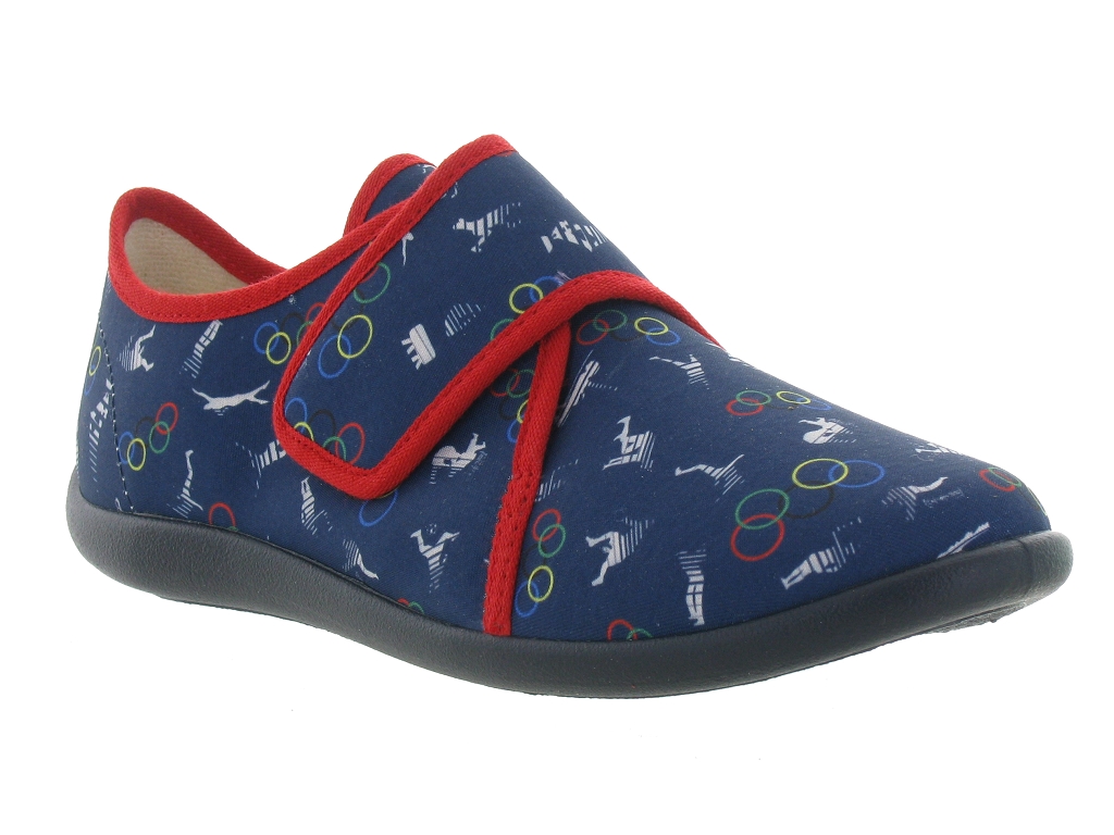 chaussons et pantoufles junior garcon Bellamy posh marine