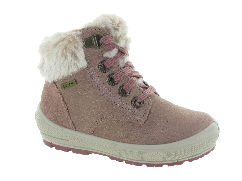 apres ski bottes fourrees bebe fille Superfit 310 goretex rose