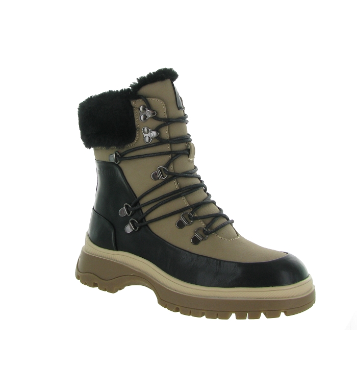 Après Ski Botte Femme Hiver Fourrure Bottes Hautes D'hiver Pour