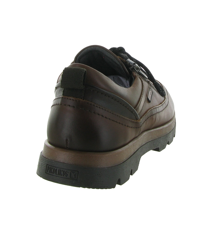 Chaussures Pikolinos Vigo Pour Homme - En Cuir, Semelle Intérieure Amovible, Talon 3 Cm, Style Décontracté élégant - Couleur Marron