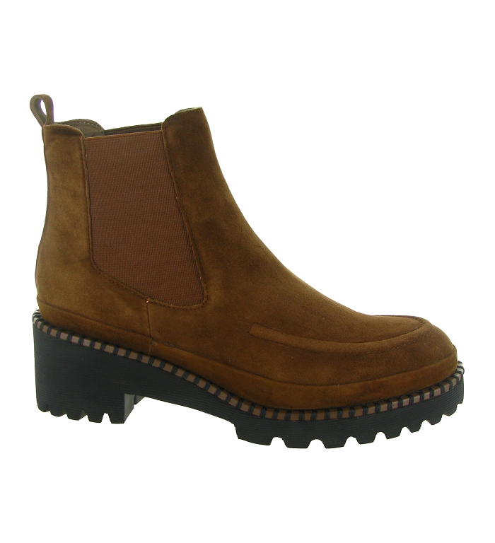 Bottines Femme Fugitive Taille 38 EU - Marron Cuir - Neuves En Boîte