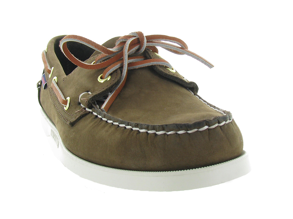 sebago docksides marron