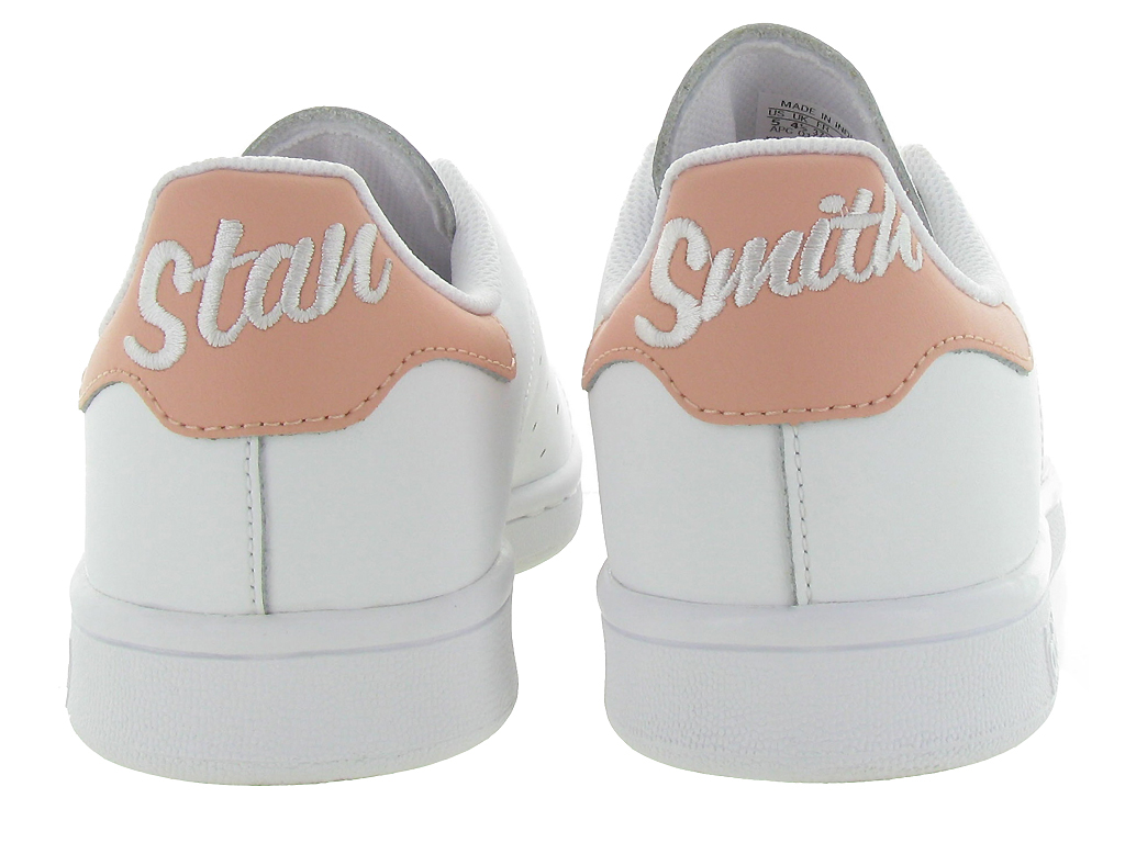 baskets et sneakers junior fille Adidas stan smith junior blanc