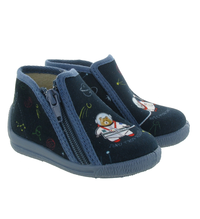 chaussons et pantoufles bebe garcon Bellamy tebo marine