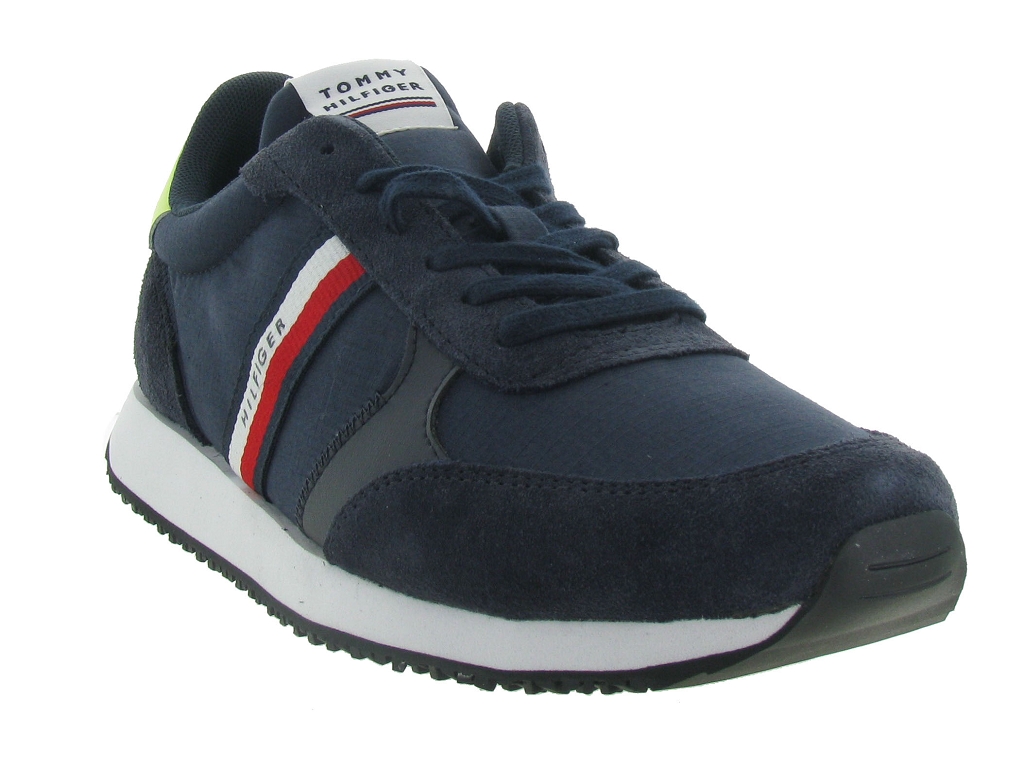 sneakers tommy hilfiger bleu marine