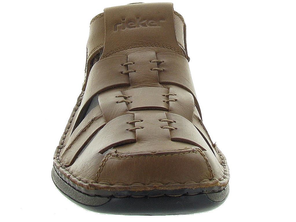 05275 marron nu pieds homme Rieker | Chaussures Online
